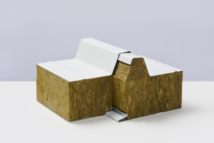 Mineral wool sandwich panels