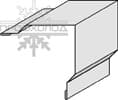 External shaped equilateral angle External shaped equilateral angle
